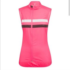 Rapha brevet gilet vest in pink